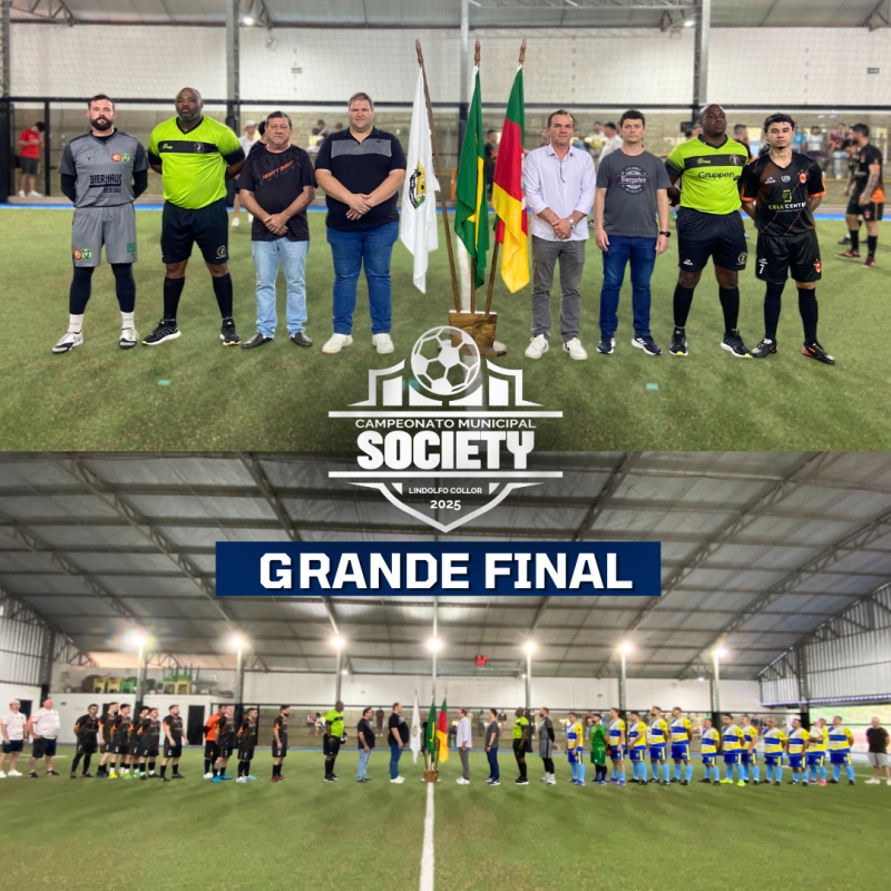 Foto da Notícia CAMPEONATO MUNICIPAL DE FUTEBOL SOCIETY: