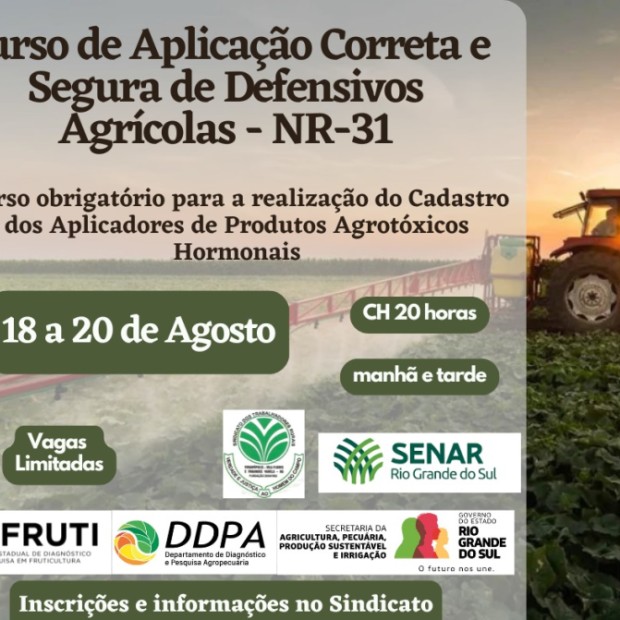 Foto de capa da notícia: CURSO OFERTADO PELO SINDICATO