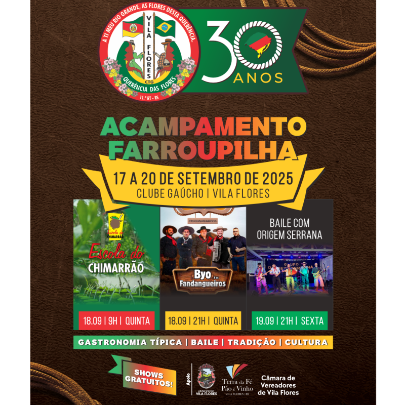 Foto de capa da notícia Acampamento Farroupilha 2025