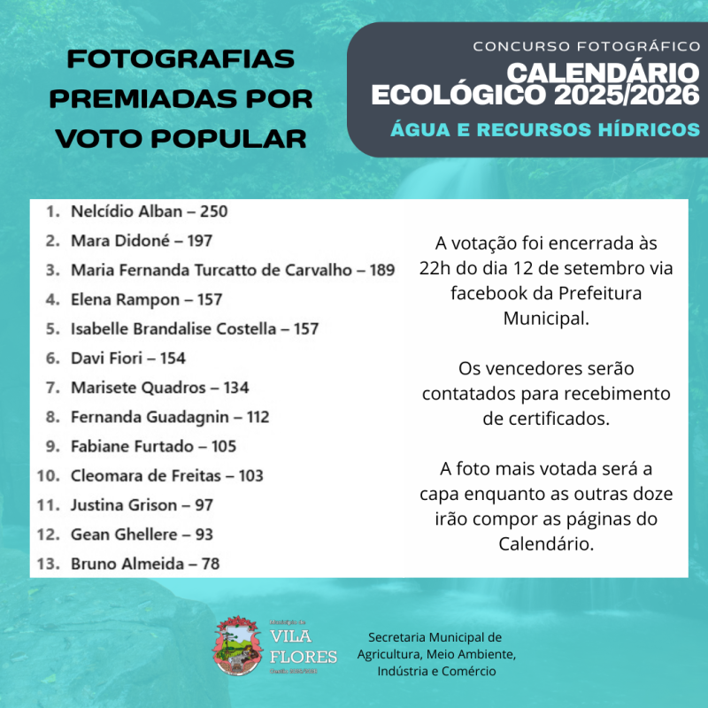 Foto de capa da notícia: CONCURSO FOTOGRÁFICO DIVULGA VENCEDORES
