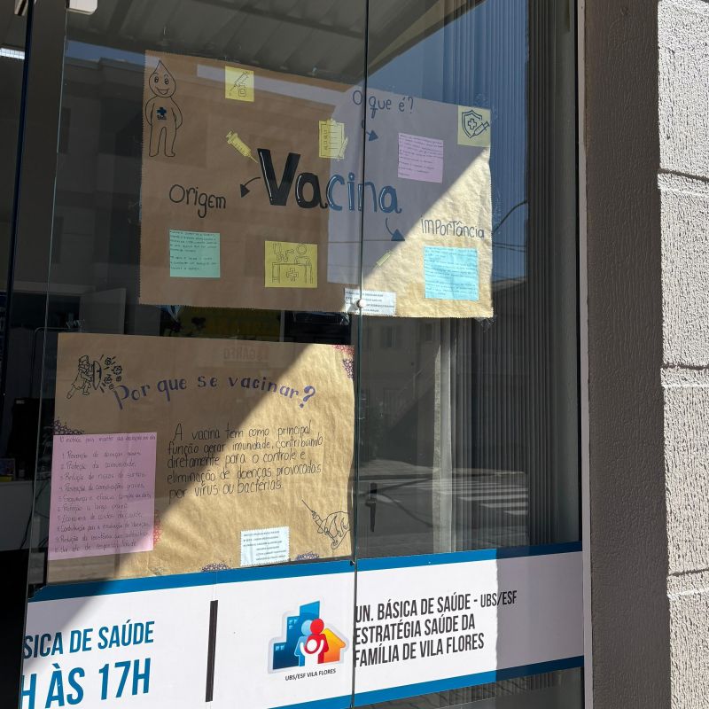 Foto de capa da notícia: CONSCIENTIZAÇÃO SOBRE VACINAÇÃO