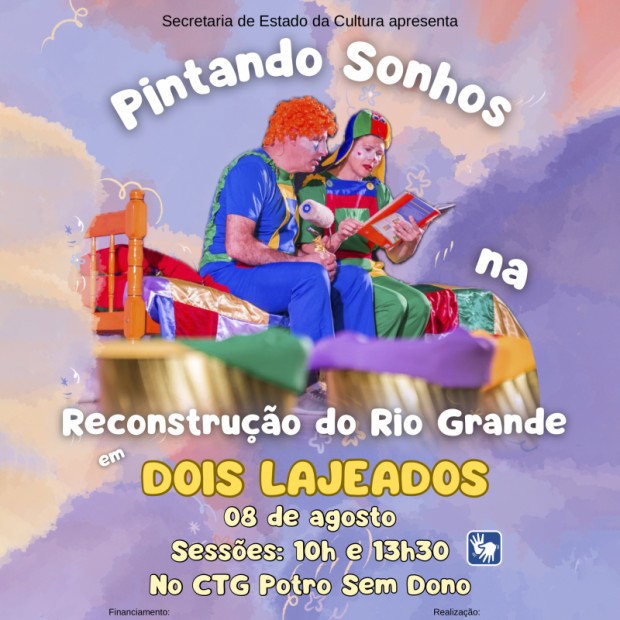 Foto de capa da notícia: PROJETO PINTANDO SONHOS NA RECONSTRUÇÃO DO RIO GRANDE