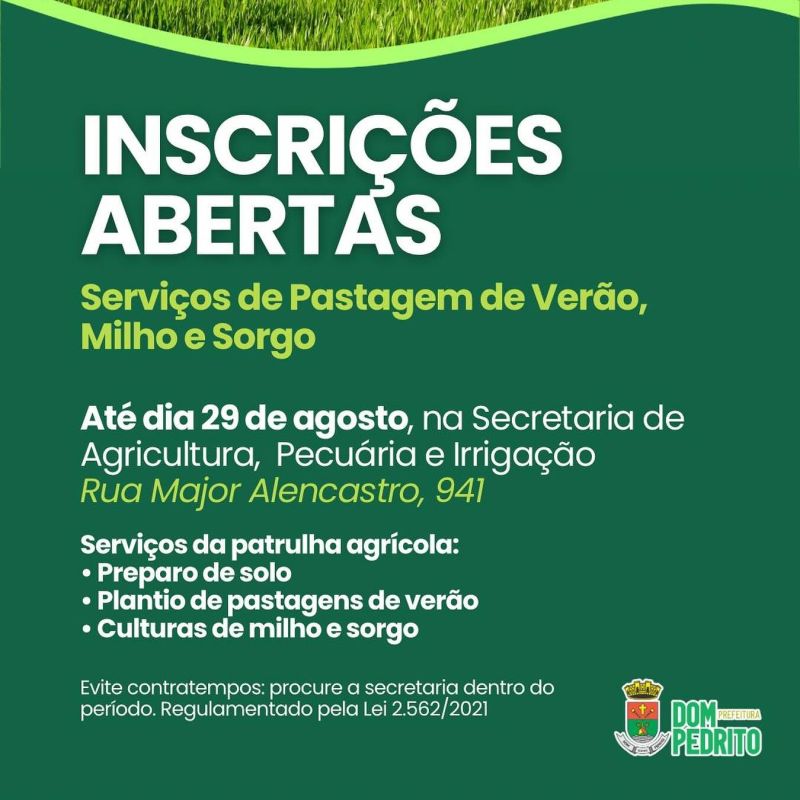 Foto de capa da notícia: ATENÇÃO, PRODUTOR RURAL!