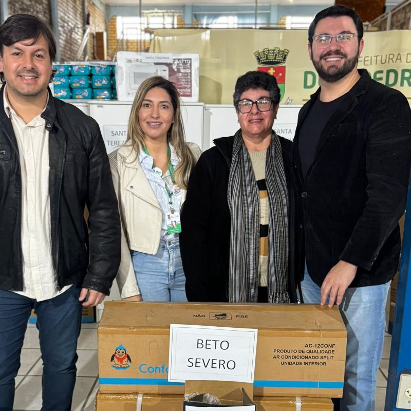 Foto de capa da notícia: Prefeitura de Dom Pedrito investe na Educação e garante melhorias para as escolas municipais