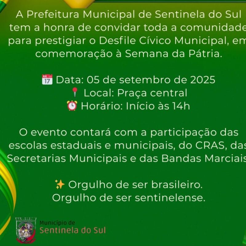 Foto de capa da notícia: Convite