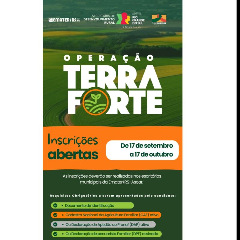 Foto de capa da notícia: Operação Terra Forte