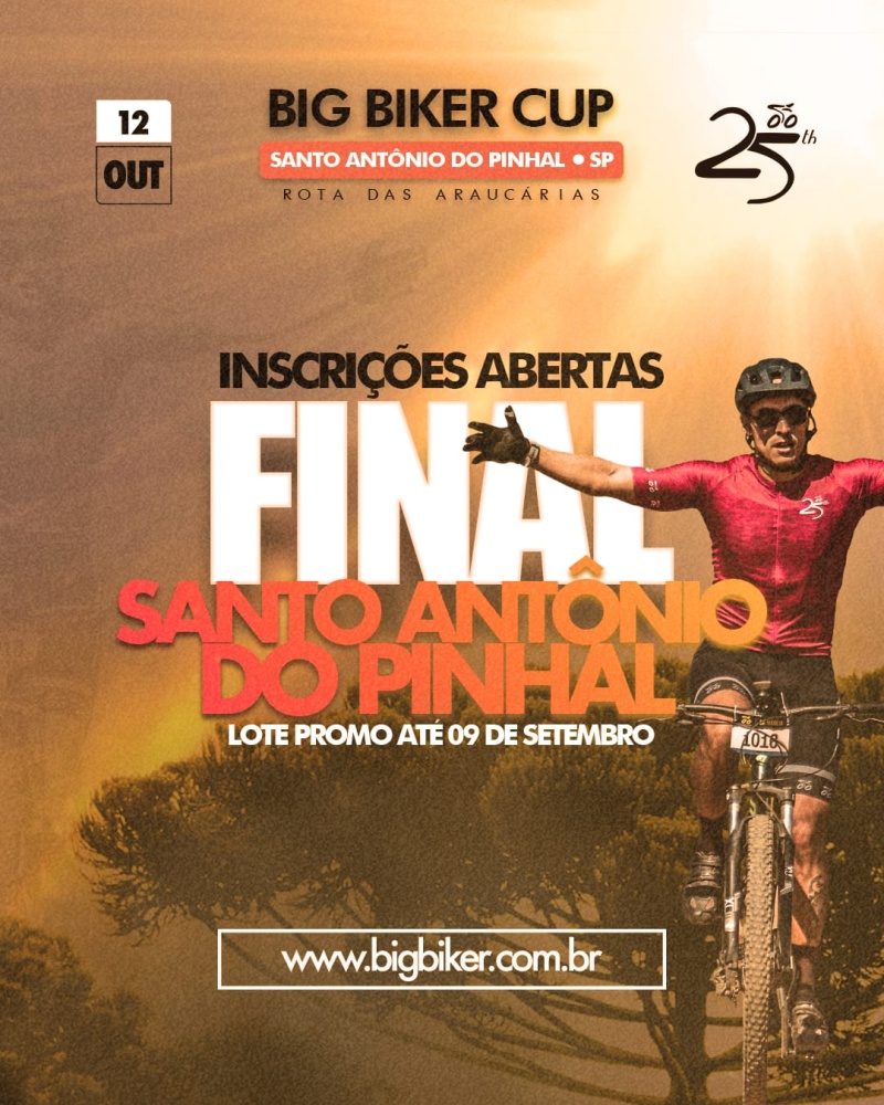 Foto de capa da notícia Big Biker Cup 2025 – Edição Santo Antônio do Pinhal