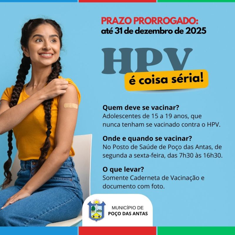 Foto de capa da notícia: Prazo de vacinação contra o HPV é ampliado