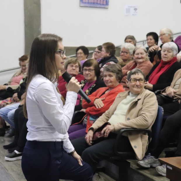 Foto de capa da notícia: Encontro de Idosos aborda a saúde mental na terceira idade