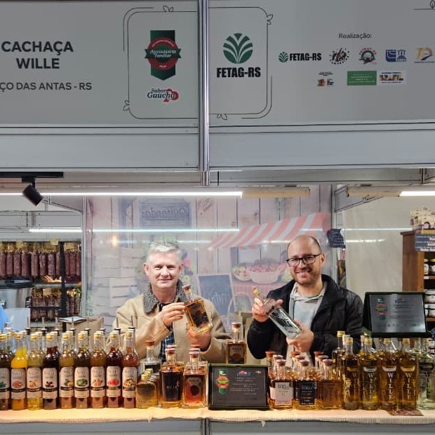 Foto de capa da notícia: Cachaça Wille conquista premiações na Expointer 2025