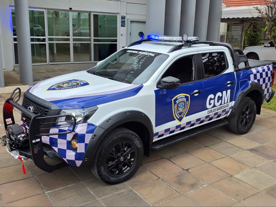 Foto de capa da notícia Guarda Municipal recebe nova viatura equipada