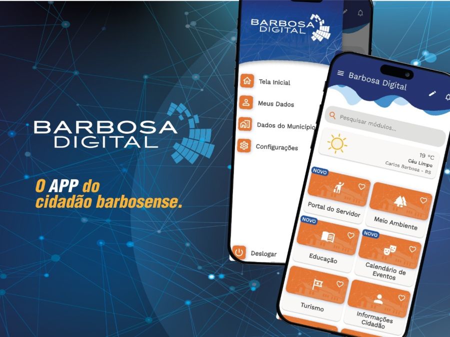 Foto de capa da notícia Aplicativo Barbosa Digital: Informações e serviços municipais de fácil acesso ao cidadão
