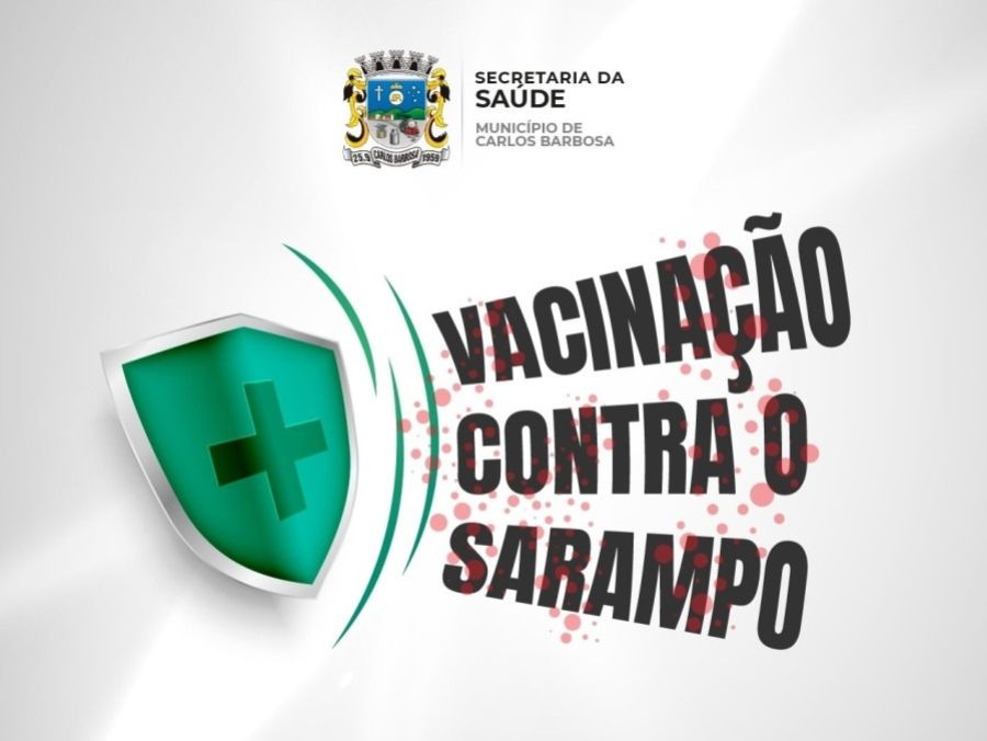 Foto de capa da notícia Atendimento especial para vacinação contra o sarampo acontece neste sábado, 16 de agosto
