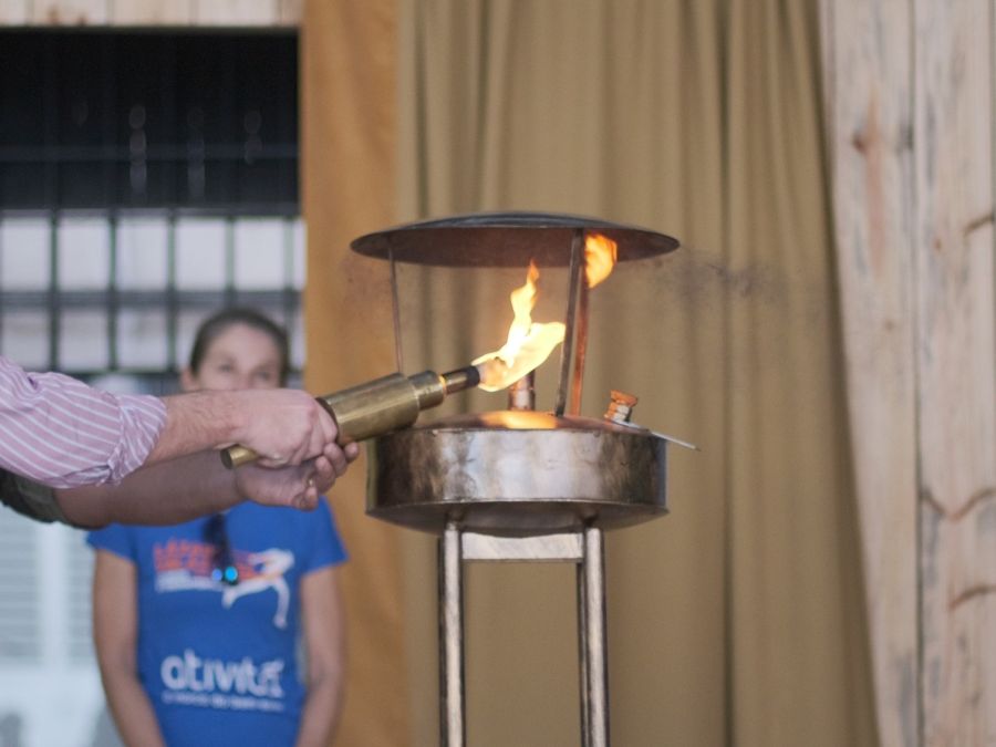 Foto de capa da notícia Carlos Barbosa recebe a Centelha do Fogo Simbólico nesta sexta-feira, 22 de agosto