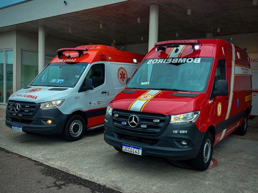 Foto de capa da notícia Integração entre SAMU e Bombeiros Voluntários de Carlos Barbosa completa dois anos