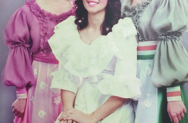 1985 / RAINHA: Maria Amélia Arroque / PRINCESAS: Inelda Enderle, Marina Cervieri