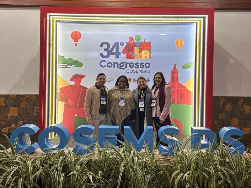 Secretaria Municipal de Saúde participa do 34º Congresso das Secretarias Municipais de Saúde do RS