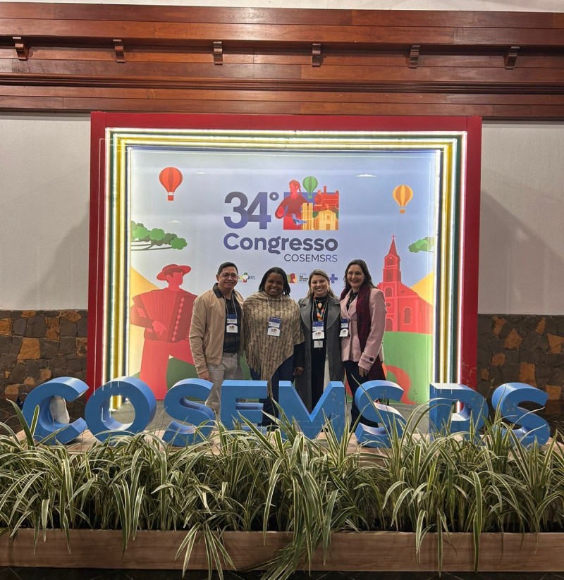 Secretaria Municipal de Saúde participa do 34º Congresso das Secretarias Municipais de Saúde do RS