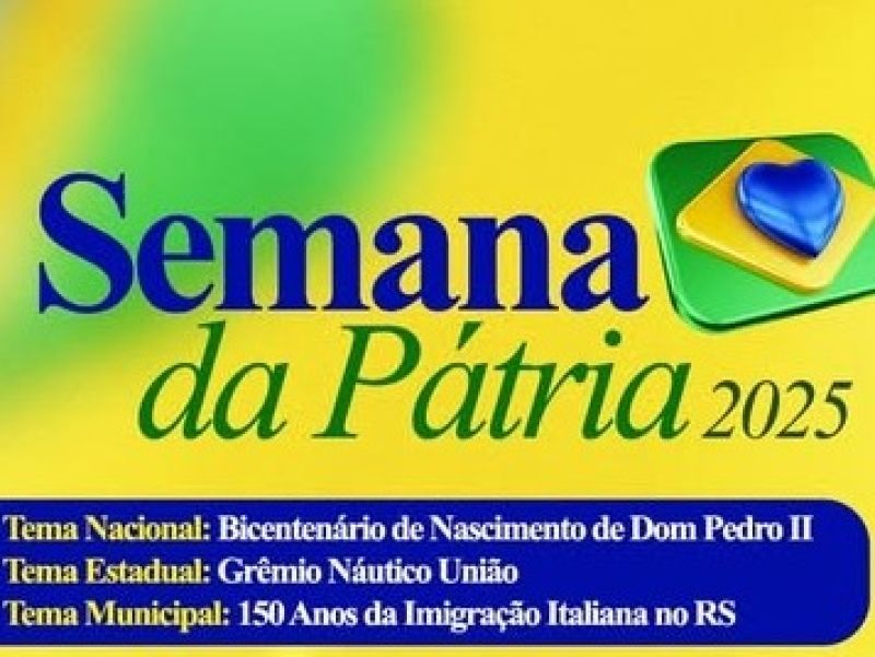 Foto de capa Semana da Pátria 2025 