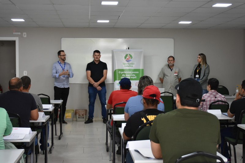 Curso de Operador de Empilhadeira tem início em Serafina Corrêa