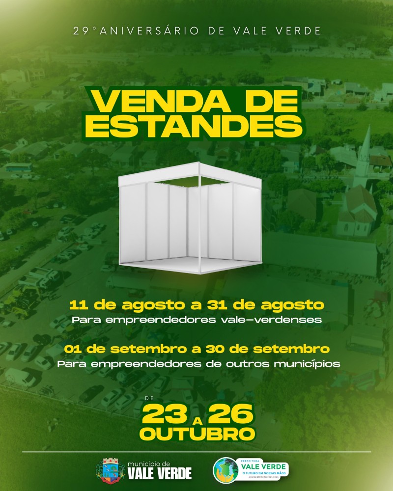 imagem do Vendas de Estandes