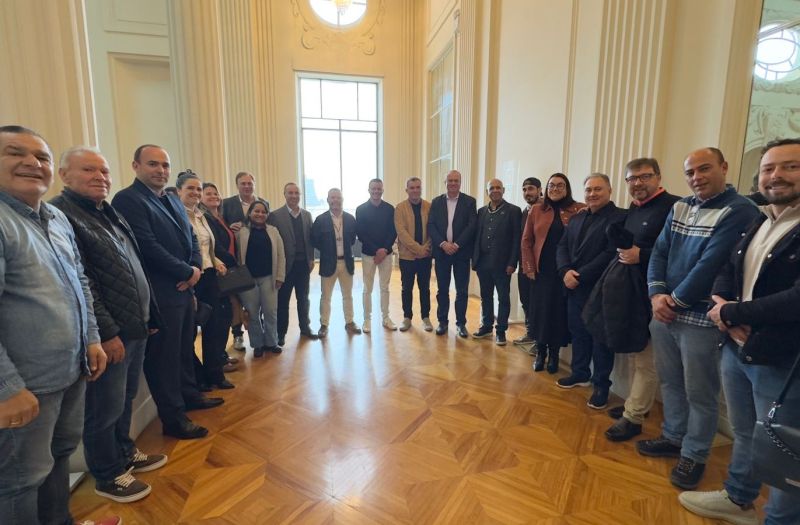Foto de capa da notícia Prefeitos do CIDIRUR participam do lançamento do programa “O Sul Tchê Espera” no Palácio Piratini