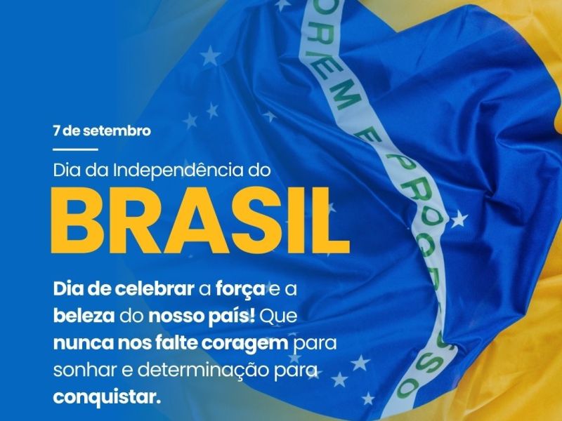 Foto de capa da notícia Sete de Setembro - Dia da Independência do Brasil