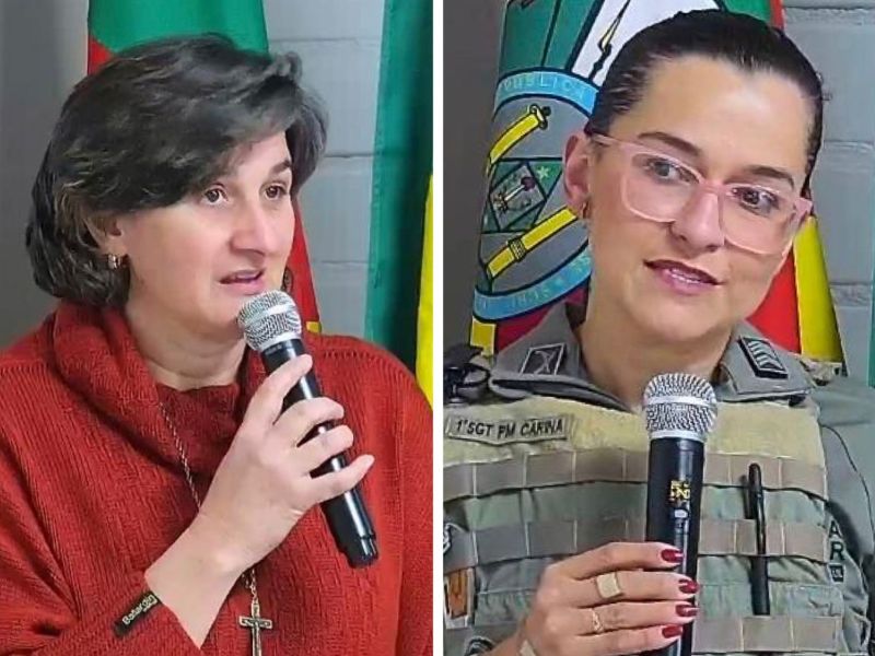 Foto de capa da notícia: Fernanda Fernandes e Sargento Carina alertam comunidade sobre golpes em sessão da Câmara