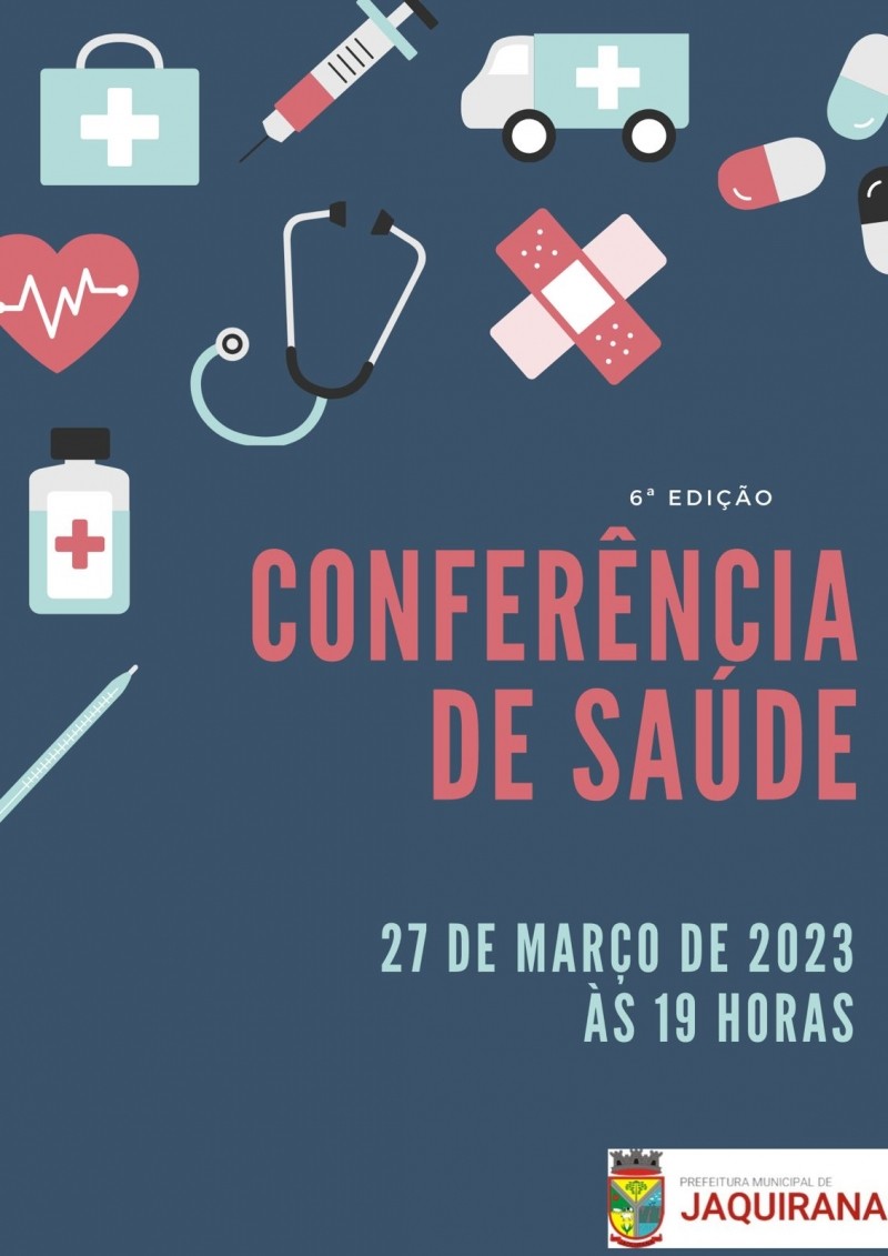 Foto de capa CONFERÊNCIA DE SAÚDE (6° EDIÇÃO)