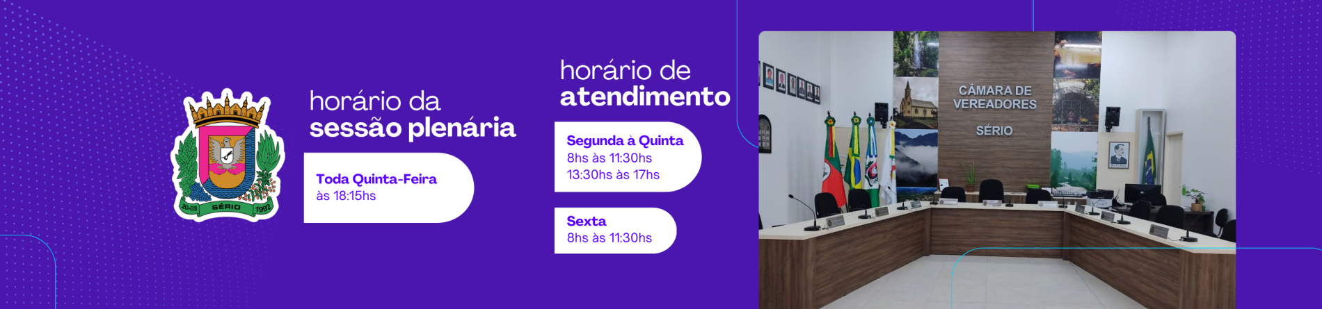 Horário da Sessão Plenária