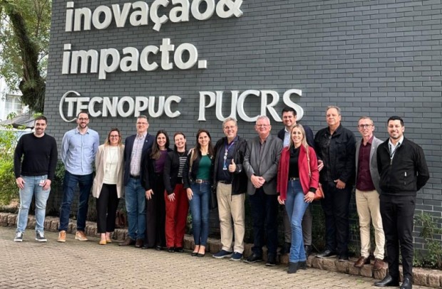 Foto de capa da notícia: Gestão Municipal realiza visita técnica ao Tecnopuc para impulsionar inovação na administração pública de Nova Petrópolis