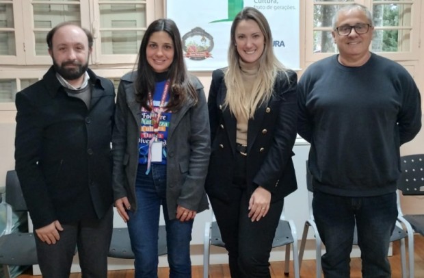 Foto de capa da notícia: Secretaria de Turismo e Cultura de Nova Petrópolis realiza encontro com presidência da SINDTUR