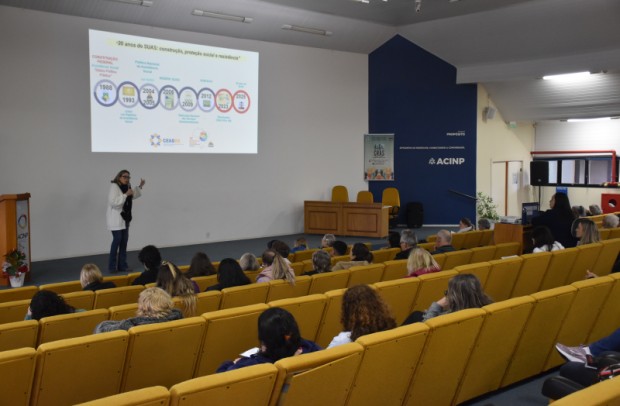 Foto de capa da notícia: Cerca de 100 pessoas participaram da 13ª Conferência Municipal de Assistência Social de Nova Petrópolis