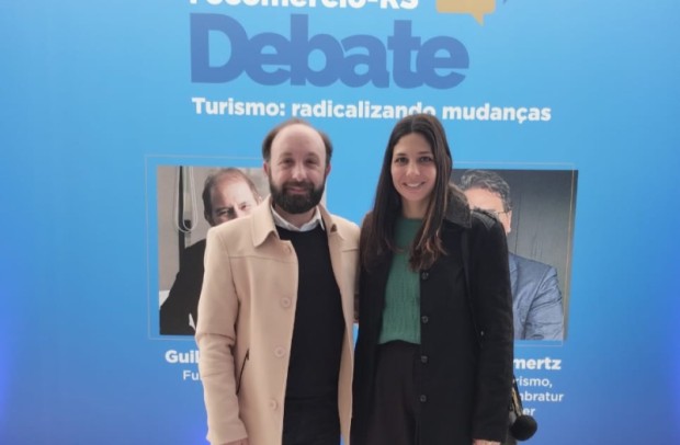 Foto de capa da notícia: Secretaria de Turismo e Cultura de Nova Petrópolis participa de encontro estratégico na Fecomércio com líderes do setor nacional