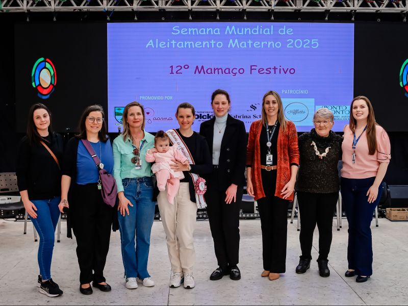 Foto de capa da notícia: Catiane Aneli Boeck é a Madrinha da Amamentação de 2025