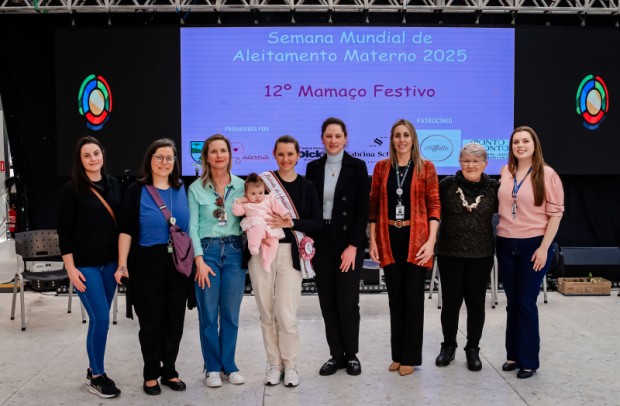 Foto de capa da notícia: Catiane Aneli Boeck é a Madrinha da Amamentação de 2025