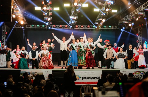 Foto de capa da notícia: Festival internacional de Folclore de Nova Petrópolis comemora sucesso da 52ª edição