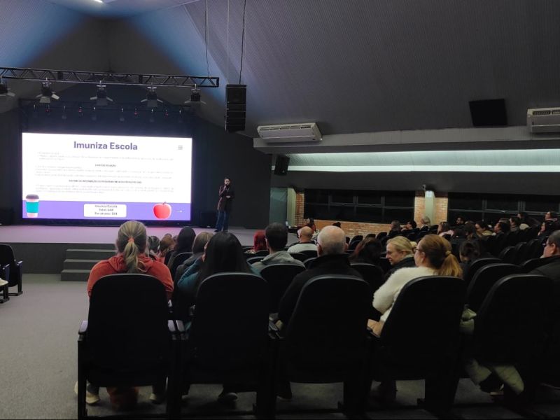 Foto de capa da notícia: Profissionais da Educação retomam Formação Pedagógica 2025 em Nova Petrópolis