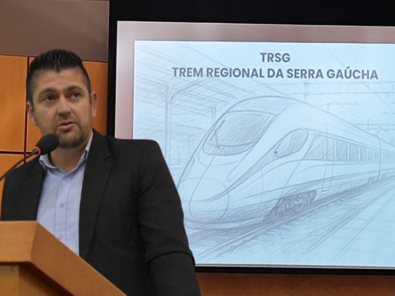 Foto de capa da notícia: Nova Petrópolis participa de reunião sobre projeto ferroviário na Serra Gaúcha