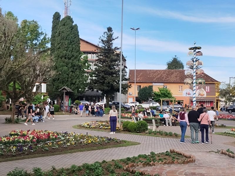Foto de capa da notícia: Nova Petrópolis registra intenso movimento turístico no fim de semana