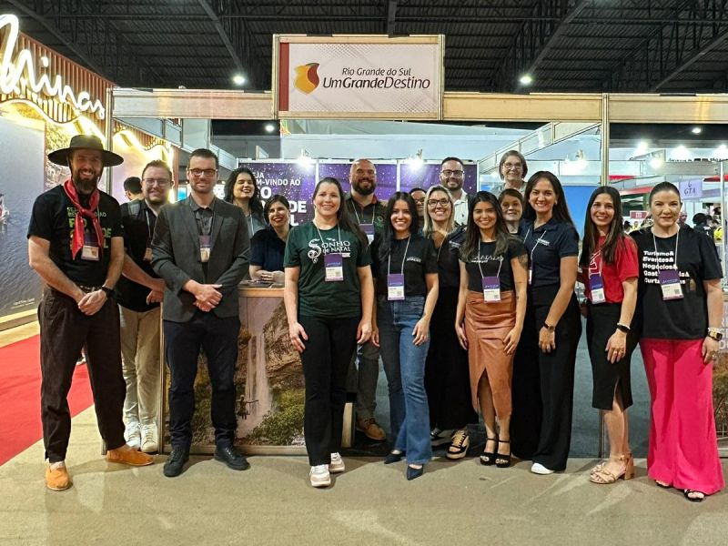 Foto de capa da notícia: Nova Petrópolis participa de Feira de Turismo em Ribeirão Preto