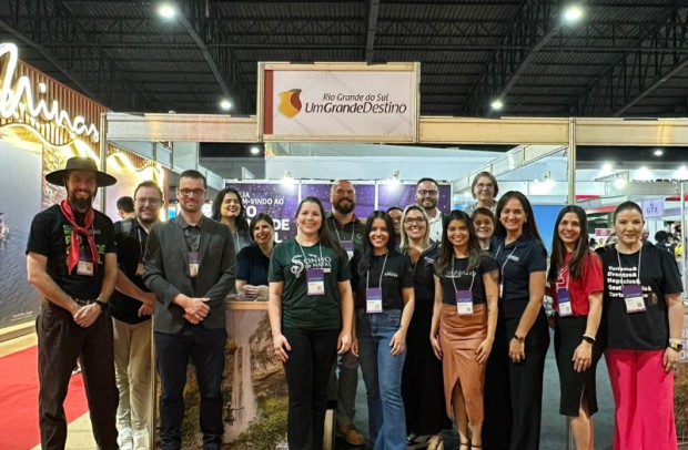 Foto de capa da notícia: Nova Petrópolis participa de Feira de Turismo em Ribeirão Preto