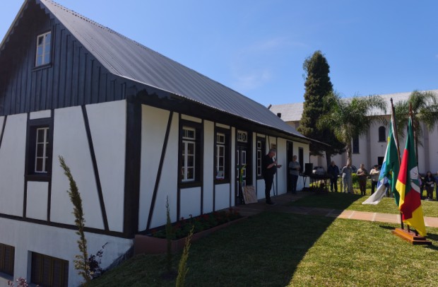 Foto de capa da notícia: Nova Petrópolis inaugura Centro de Pastoral na Linha Imperial