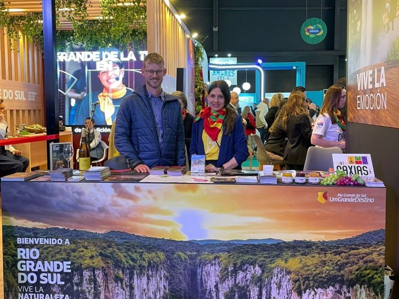 Foto de capa da notícia: Nova Petrópolis participa da Feira Internacional de Turismo em Buenos Aires