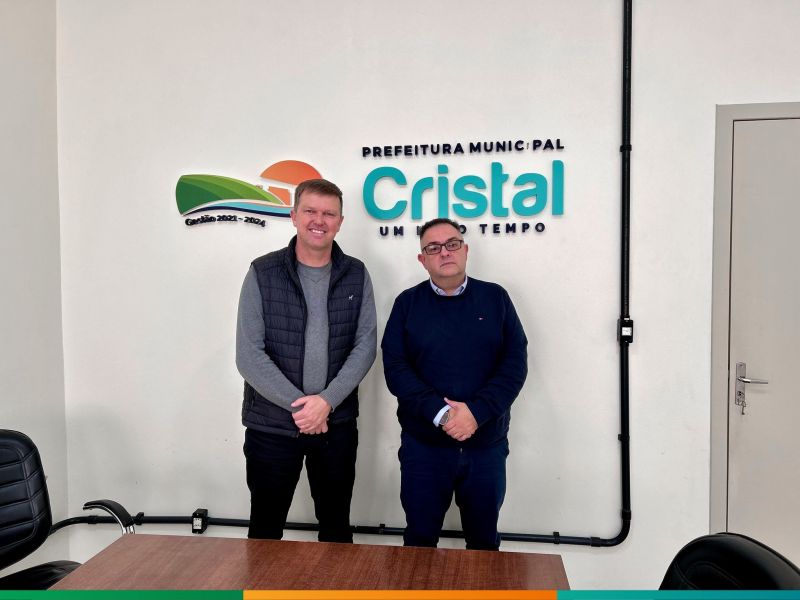 Foto de capa da notícia: Prefeitura recebe novo diretor da CORSAN/Aegea para tratar de água e saneamento