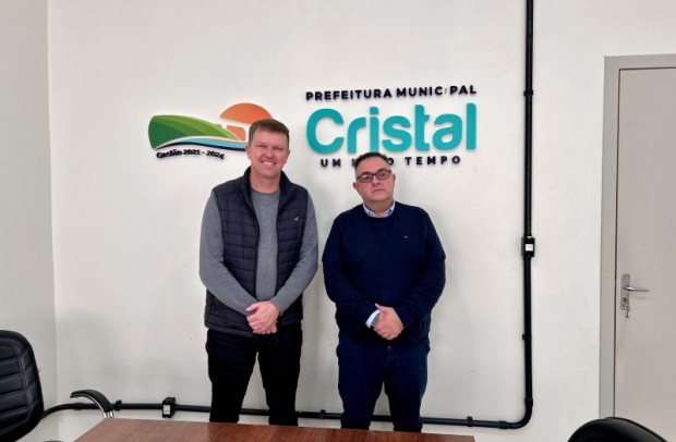 Foto de capa da notícia: Prefeitura recebe novo diretor da CORSAN/Aegea para tratar de água e saneamento