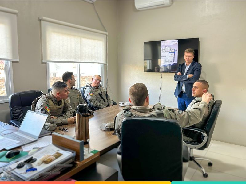 Foto de capa da notícia: Novo local do Grupamento da Brigada Militar é definido em Cristal