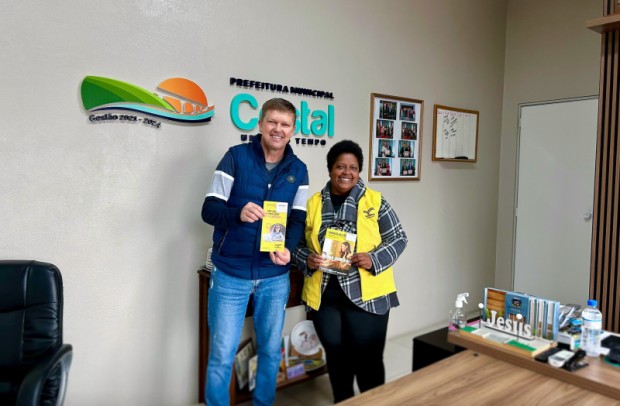 Foto de capa da notícia: Prefeito se reúne com representante da Uniasselvi em Cristal