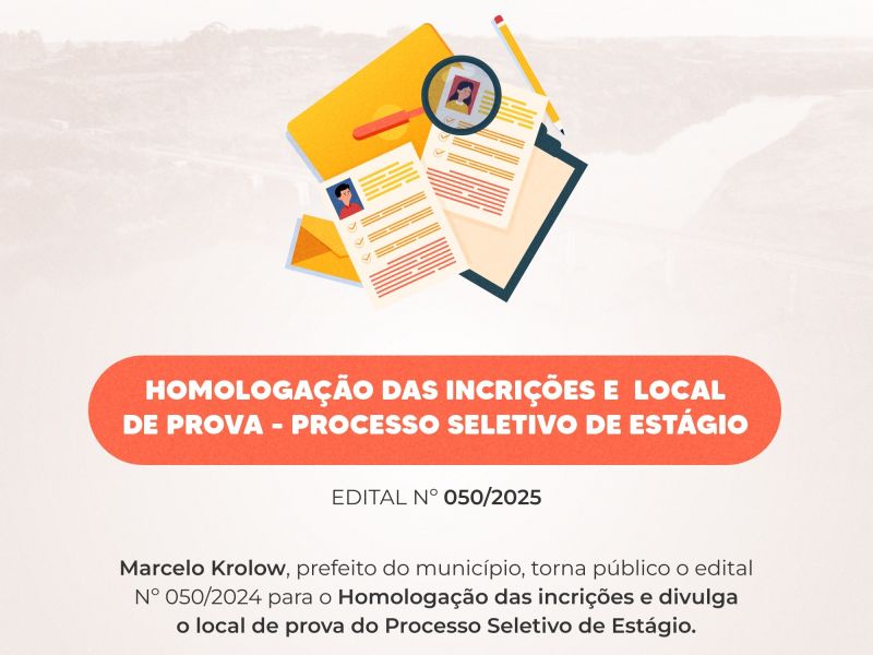 Foto de capa da notícia: Prefeitura divulga local e data da prova para estagiários em Cristal