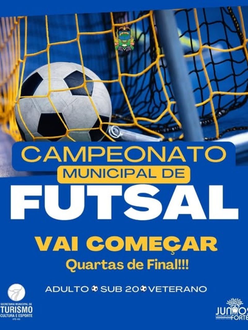 Foto de capa da notícia Quartas de Final do Campeonato Municipal de Ipê começam nesta segunda-feira, 11 de agosto